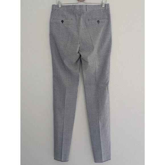 NWT Manuel Ritz Men's Italian Designer Wool Navy White Checked Suit IT 48 US 38 - Picture 10 of 12